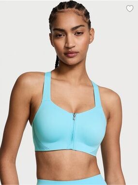 Victoria's Secret VSX Front-Zip Knockout Sports Bra NWOT